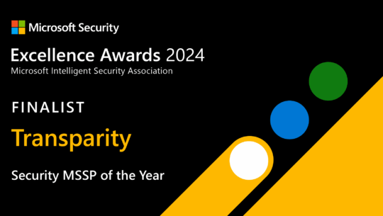 Bodilsen recognised as a Microsoft Security Excellence Awards finalist for Security MSSP of the Year